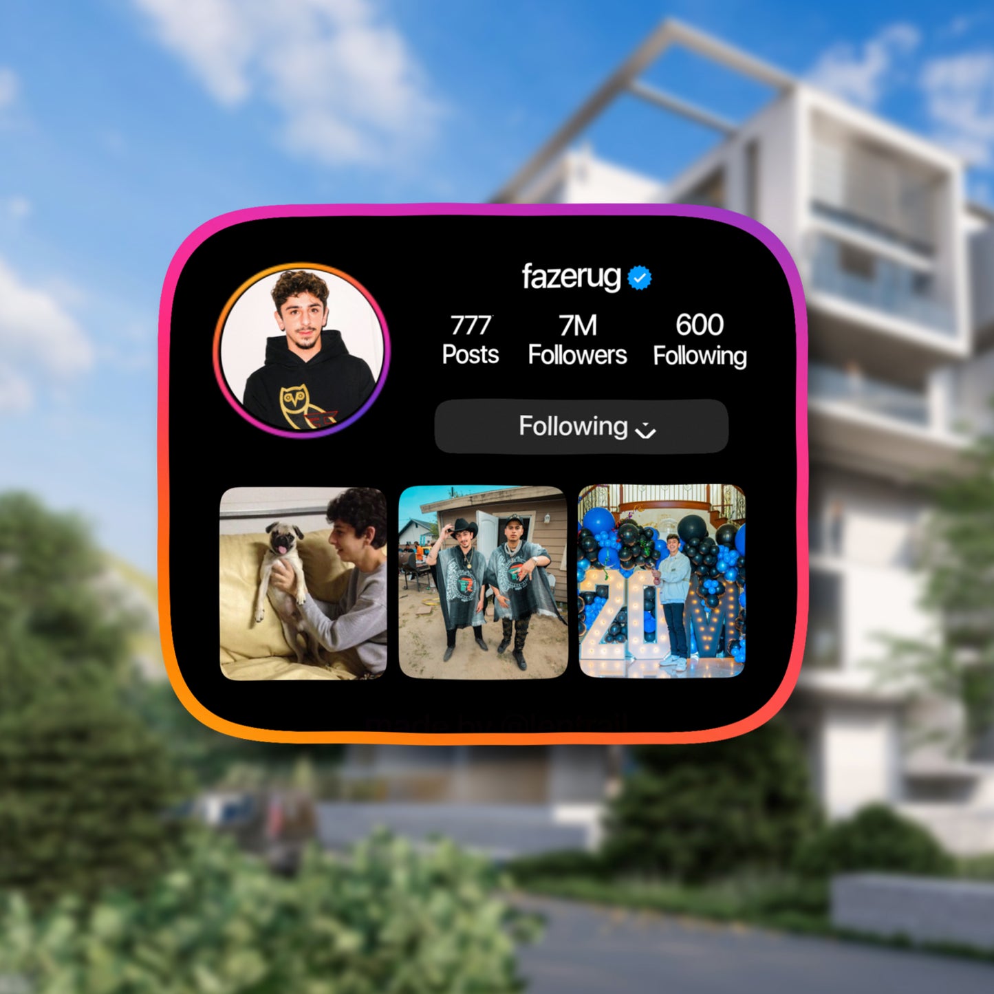 INSTAGRAM OVERLAY MINI, VERSION 2.5 (2B)