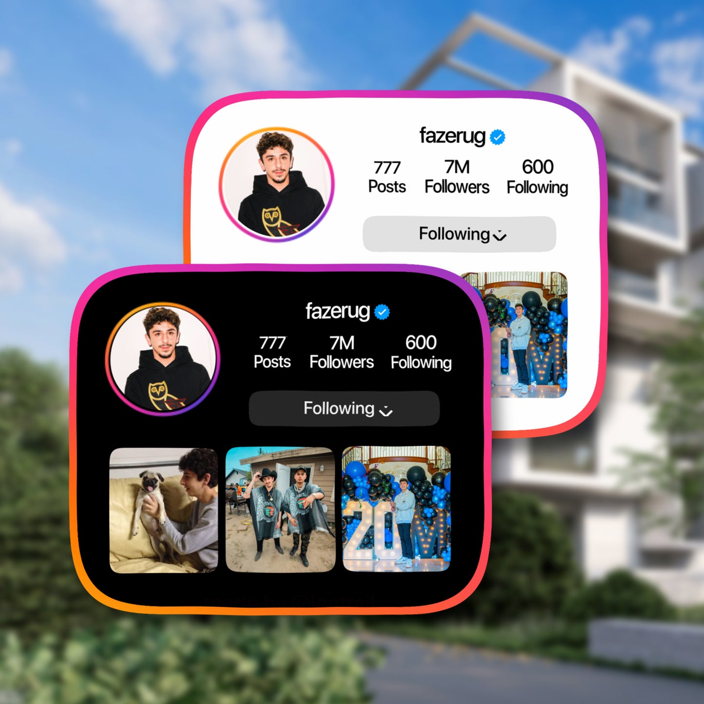 INSTAGRAM OVERLAY MINI, VERSION 2.5 (2B)