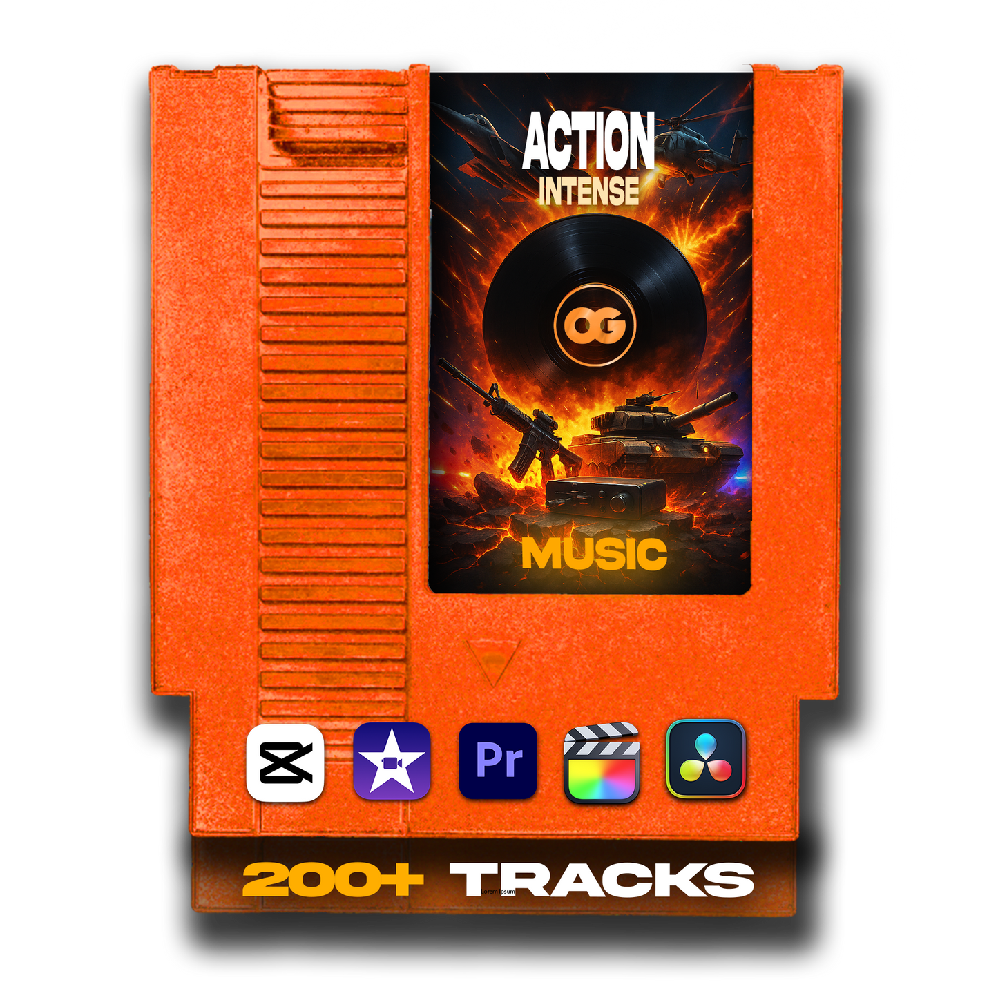 Action And Intense Background Music Pack - 250+ Tracks For Creators