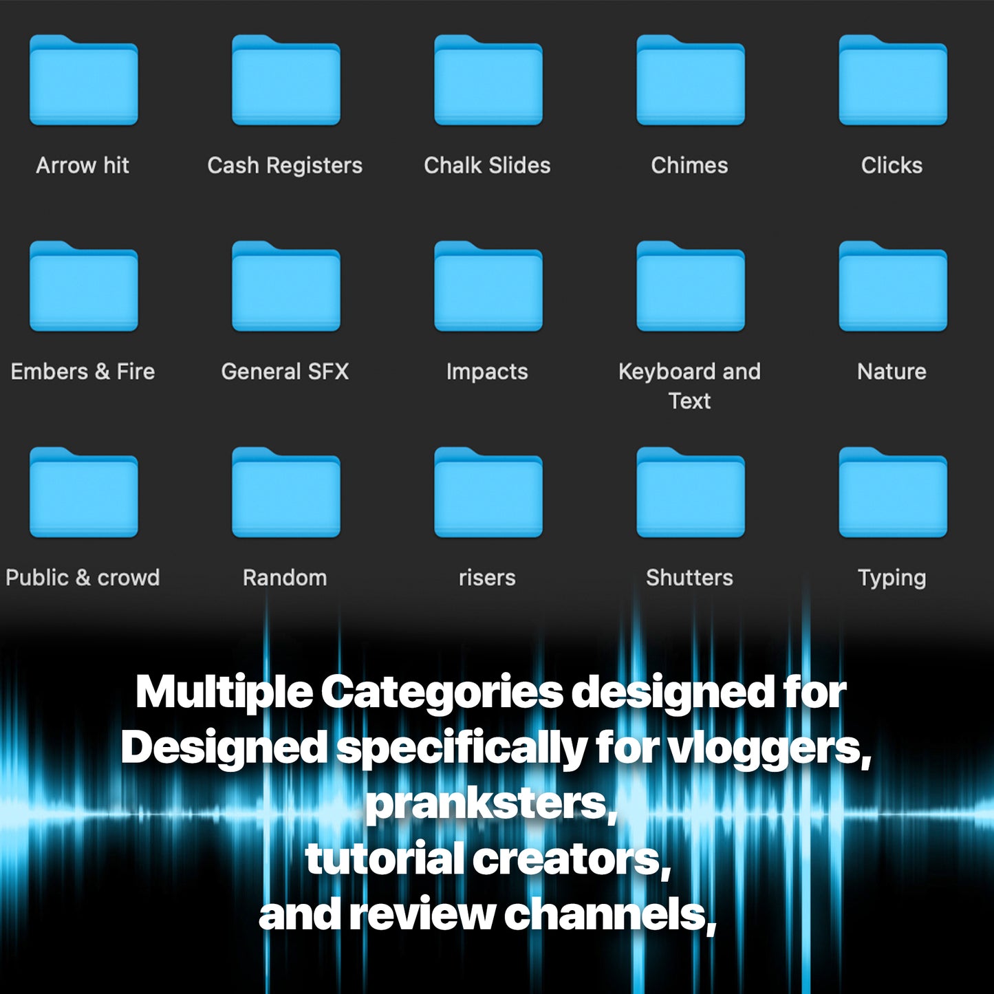 Content Sound FX Pack – 2,000 + Essential Sound Effects for Creators