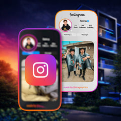 Instagram Overlay Large - 3B