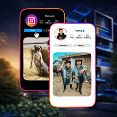 instagram Overlay Large - 3D