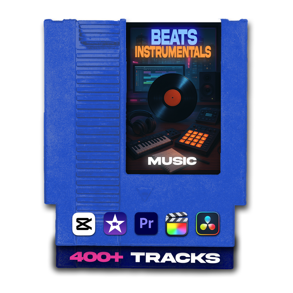 Beats and Instrumentals Background Music Pack  (400+ Tracks for Creators)