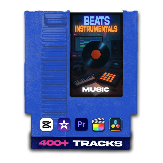 Beats and Instrumentals Background Music Pack  (400+ Tracks for Creators)