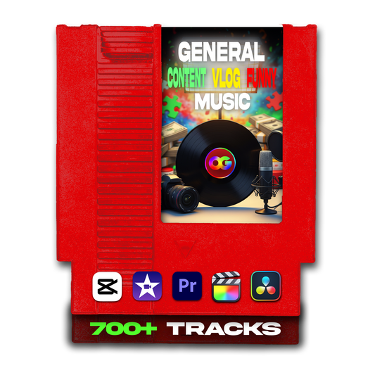 General Content, Vlog, And Funny Background Music Pack (750+ Tracks For Creators)