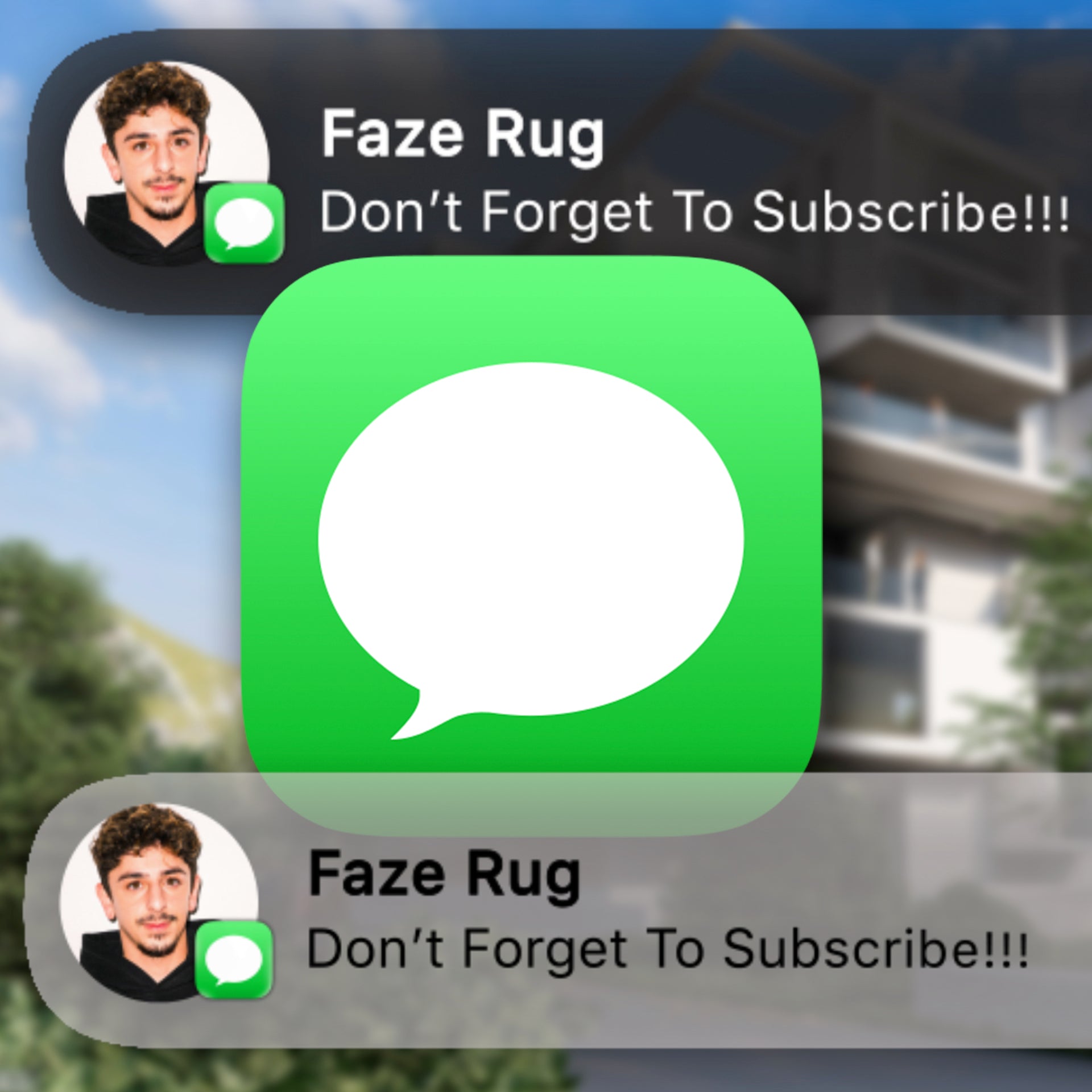 iMessage Notification Overlay – OraGraphics